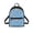 Astronaut Sharks in Space, variant on CHAQLIN Astronaut Sharks in Space Small Backpack with Adjustable Strap Zipper Mini Backpack for Travel, Polyester Lightweight Back Pack for Shopping