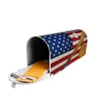 thumbnail image 5 of Rateoe American Flag And Baseball Printed Mailbox Covers - Easy to Install Fall, Winter, Spring, Summer Mailbox Cover - Weather and UV-Resistant Mailbox Decor - Mailbox Magnetic Covers-21x18 in, 5 of 8