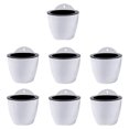 thumbnail image 1 of Youkk 7x Installation Facile Pot de Fleurs de Plantes Auto-Arrosage Résine Premium Large Application Auto-Arrosage Blanc 110, 1 of 6