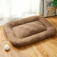 thumbnail image 2 of Btomtd 16"x24" Winter Warm Pet Mat for Dog Kennel and Cat Kennel, Thickened Comforatble Dog Bed and Cat Bed, Cozy Soft Warm Dog Sleeping Mat for Cold Weather, Coffee, 2 of 6