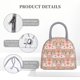 thumbnail image 4 of Disketp Swan Couple Bolsa Térmica para Almuerzo, Lonchera con Abertura Amplia y Gran Capacidad, Organizador Reutilizable para Mujeres, Hombres y Adultos, 4 of 6