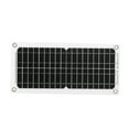 thumbnail image 1 of 12W Monocrystalline Solar Power Panel Kit with IP65 Waterproof Rating, 5V/12V DC Output & Optional Voltage Controller – Ideal for Off-Grid Charging in RVs, Boats, Sheds & Cabins, Includes USB Port, 1 of 6