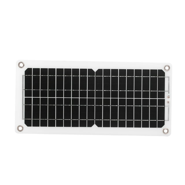 12W Monocrystalline Solar Power Panel Kit with IP65 Waterproof Rating, 5V/12V DC Output & Optional Voltage Controller – Ideal for Off-Grid Charging in RVs, Boats, Sheds & Cabins, Includes USB Port