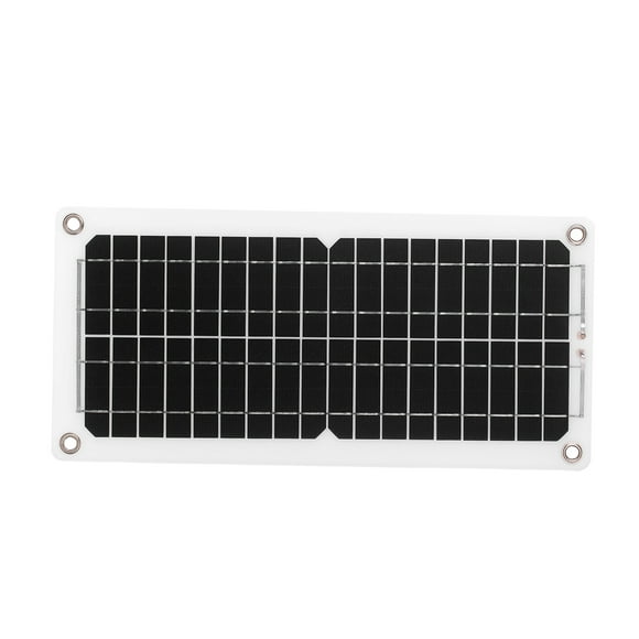 TFixol 12W Portable Solar Charger with USB Output, IP65 Waterproof for Outdoor Adventures, RVs, Boats, and Off-Grid Use, Monocrystalline Panel Included