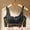 Black, variant on Women's Wireless Seamless Push-Up Bra, Adjustable Convertible Strap Support Bra, No Underwire Anti-Sag Comfort , Fixed Cup Breathable Everyday Bra, 34-42 BCD Cups