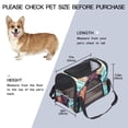 thumbnail image 2 of Yak Cat Carrier Bag - Premium Fabric 900D Oxford Cloth - Sherpa Base - Nylon Webbing - 17x10x11.8 in - Ideal for Travel - Durable and Comfortable - Pet Accessory for Cats, 2 of 7