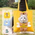 thumbnail image 4 of Pet Dog Cat Carrier Bag - Portable Crossbody Shoulder Bag for Travel ShopWise Round, 4 of 9
