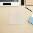 thumbnail image 4 of CIMAXIC 10Pcs White Plastic Mesh Canvas Sheets for DIY Embroidery Cross Stitch Craft with Precise Grid Design, 4 of 8