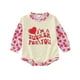 thumbnail image 1 of Gibobby Mamelucos para bebe niño Mono de manga larga con estampado de de amor para el día de San Valentín para niñas recién nacidas(Amarillo, 6-9 Meses), 1 of 5