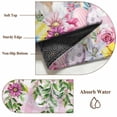 thumbnail image 2 of Spring Easter Kitchen Runner Rug 2x6 Washable Runners for Hallway Non Slip Watercolor Floral Eggs Rabbits Leaf Pink Plaid Large Area Rug Indoor Floor Carpet for Bathroom Laundry Entryway Bedroom, 2 of 8