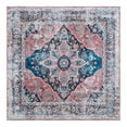thumbnail image 2 of Unique Loom Yara Collection Area Rug - Aramis (5' Square Navy Blue/Beige), 2 of 6