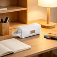 thumbnail image 4 of Hyknon Aesthetic Pencil Case, Large Capacity Zipper Pencil Pouch with Handle, Portable Stationery Makeup Bag Organizer, Classroom College Office Supplies, 4 of 6