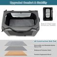 thumbnail image 4 of Infans Extra Large Portable Folding Dog Soft Crate w/ 4 Lockable Wheels Cat Carrier, 4 of 7