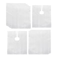 thumbnail image 1 of 150x Salon Hair Cutting Capes Bata Estilista Barber Shop Delantales Transparente Sunnimix capa de corte de cabello desechable, 1 of 8