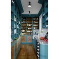 thumbnail image 2 of Progress Lighting, Hinton Collection, 1-Light, Semi-Flush Mount, Matte Black, Metal Shade, 2 of 6