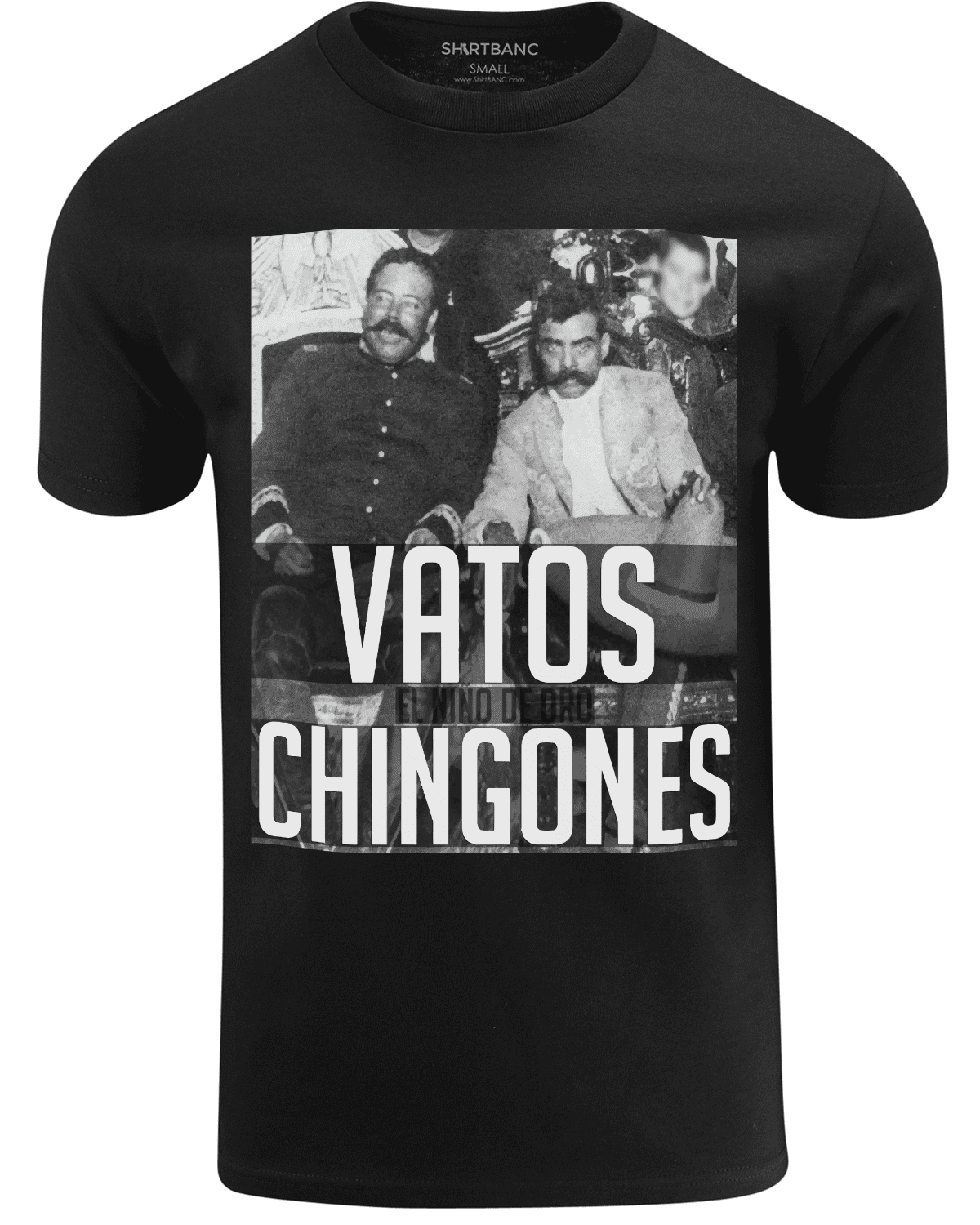 Begyndelsen Udvej Måler ShirtBANC Vatos Chingones Mens Pancho Villa Emiliano Zapata Mexican Heroes  Shirt - Walmart.com
