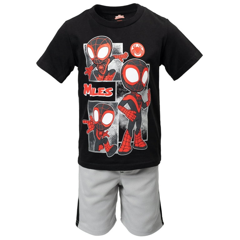 miles morales kids t shirt