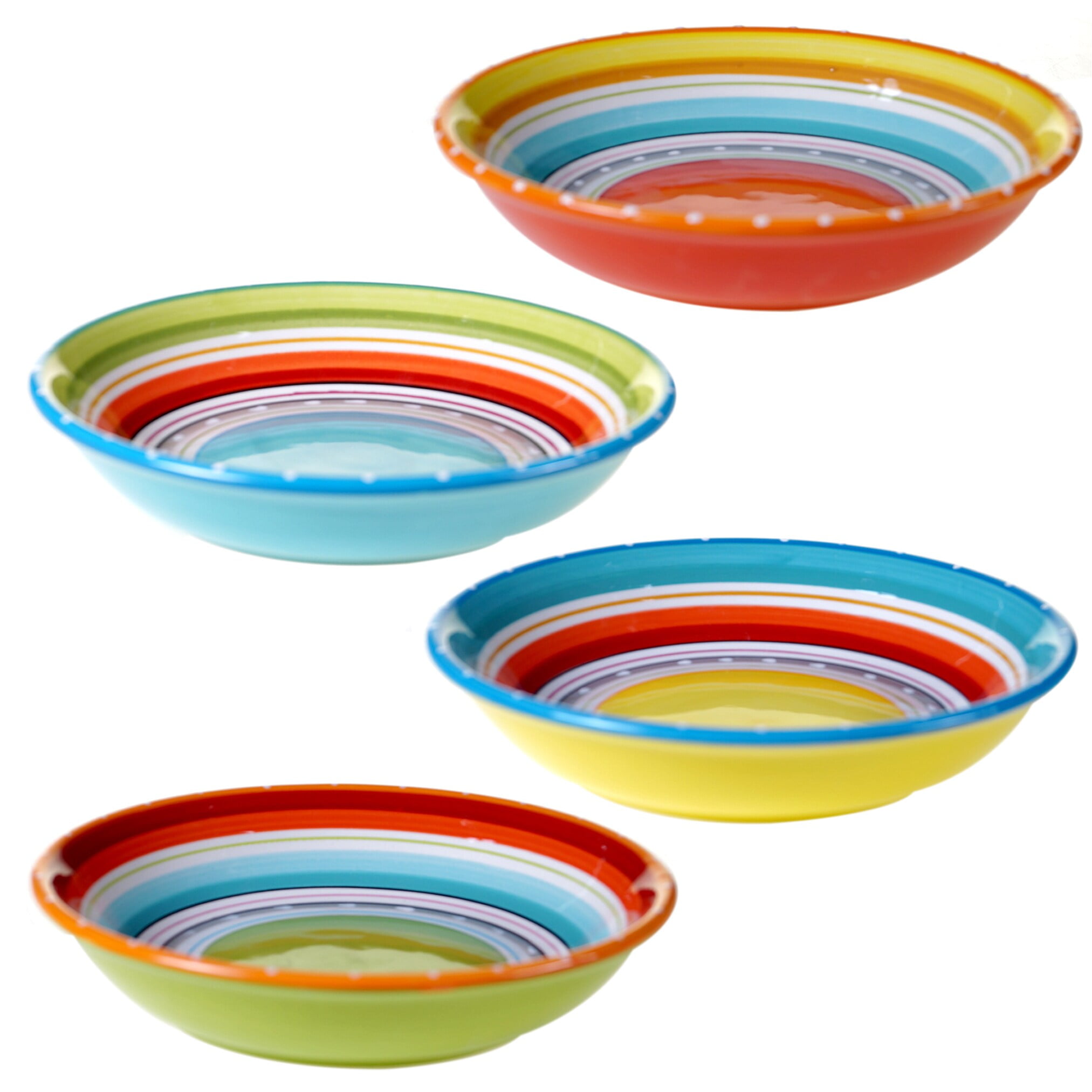 Certified International Mariachi Assorted Soup/Pasta Bowls (Set of 4