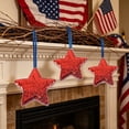 thumbnail image 4 of Independence Day Decoration Sequins Pentagram Decorations Party Decorations Star Pendants, 4 of 9