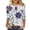 A23 Multicolor-Womens 3/4 Sleeve Tops, variant on Mifsaly Womens 3/4 Sleeve Tops Cotton Floral Print Work Blouses Relaxed Dressy Casual Vacation Blouse Summer Loose Tunic Top XL