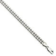 thumbnail image 2 of 925 Sterling Silver 5mm Domed Curb Chain Bracelet, 2 of 2