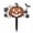 C, variant on Tepsmf Halloween Themed Metal Courtyard Porch Decoration Ornament 11.8 IN Iron Garden Stake for Outdoor Yard Spooky Decor