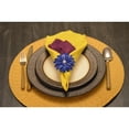thumbnail image 3 of Classy R Us LLC VIBHSA Flower Napkin Rings Set of 8 (Blue Pearl), 3 of 5