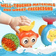 Bath Toys for Toddler 1-3 Year Old, Bathtub Water Toys for 1-3 Years Boy Girls Gifts