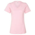 thumbnail image 1 of Bella + Canvas Ladies' Relaxed Jersey V-Neck T-Shirt, 1 of 1