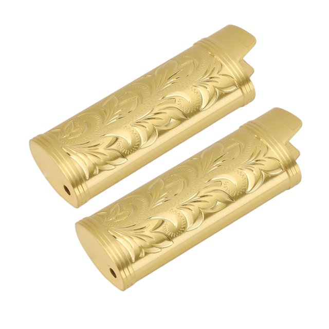 Vintage Zinc Alloy Lighter Case with Eye Catching Portable Holder, Unique Gift for Collectors, Versatile Accessory