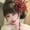 Red Higan Flower Hairpin [Pair], variant on Red Spider Lily Hair Clip Artificial Flower Side Clip for Women Vintage Style Forest Aesthetic Hairpin for Daily or Photo Use