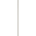 thumbnail image 4 of Ekena Millwork 47"H x 1"T Pandora PVC Adjustable Decorative Slat Wall Panel Kit, Unfinished (contains 16 Slats + 1 Straight Edge Starter Slat), 4 of 15