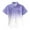 Purple, variant on WOYY Toddler Boys Gradient Beach Shirt Loose Short Sleeve Button Down Shirt, Sizes 3-13