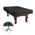 thumbnail image 2 of Waterproof Pool Table Cover Oxford Cloth With PVC Coating Waterproof And Silver Coated For Outdoor  Table Cover Drawstring Design Lightweight Black, 2 of 6
