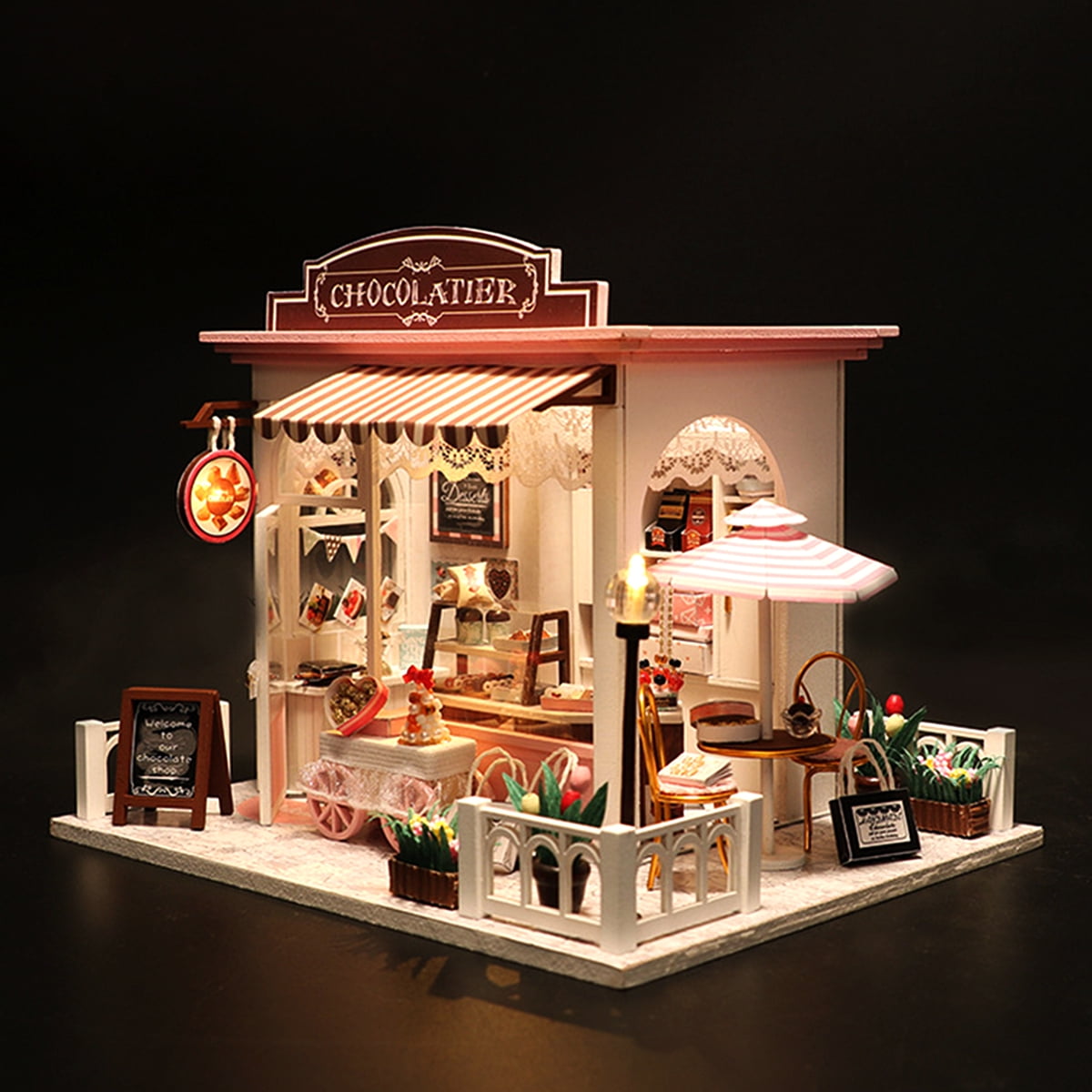miniature dollhouse kit bakery