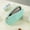 Mint Green, variant on TERGAYEE toiletry bag,Cream Toast Make up Bag,Portable Leather Waterproof Women Organizer,Makeup Organizer Bag,Cosmetic Travel Bag