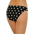 thumbnail image 2 of HULA HONEY Women's Black Stretch Lined Hipster Swimsuit Bottom XS, 2 of 2