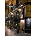 thumbnail image 3 of Crane, Rita 19x24 Black Modern Framed Museum Art Print Titled - Paris Cafe III, 3 of 5