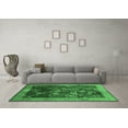 thumbnail image 3 of Ahgly Company Indoor Rectangle Oriental Emerald Green Asian Inspired Area Rugs, 7' x 10', 3 of 4