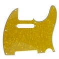 thumbnail image 2 of MERIGLARE Guitars Pickguard Anti-scratch Plate Yellow for Electric Guitar 22x19cm, 2 of 8