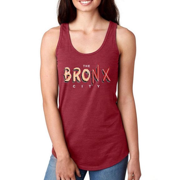 New Bronx City  Racerback Tank Women -Image by Shutterstock, Female x-Small