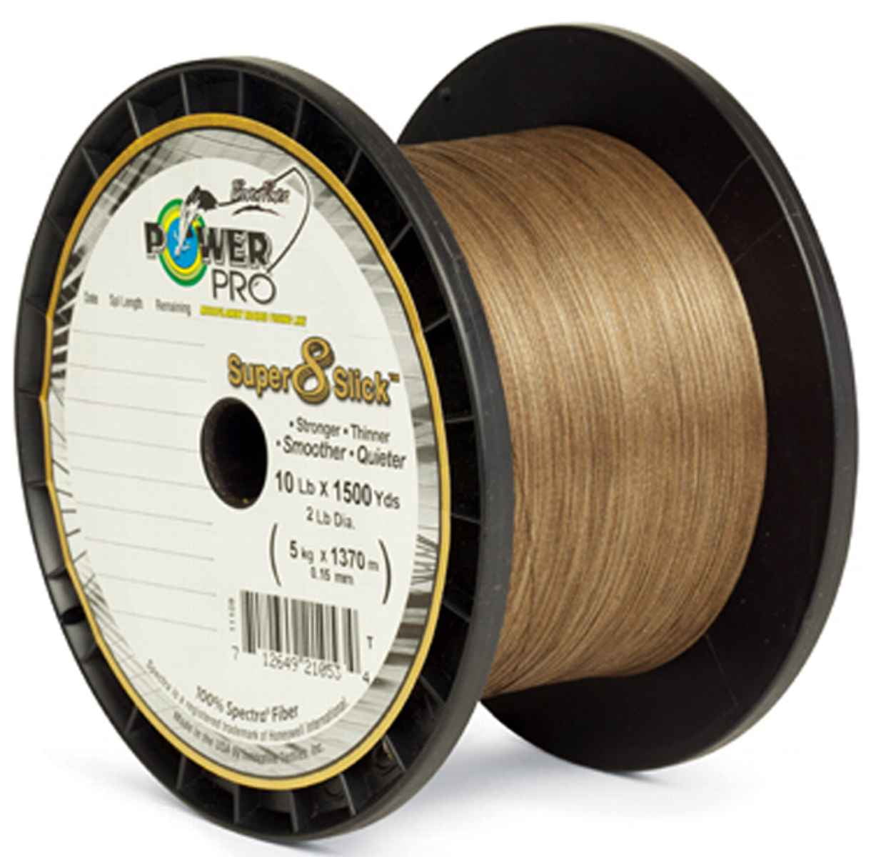 Power Pro PowerPro Super 8 Slick Braided Line 300 Yards 80 Lbs Tested 