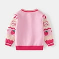 thumbnail image 5 of bbymog Girls' Strawberry Sweaters Casual Round Neck Pullover Tops and Winter Warm Sweaters for Girls Pink 7 Years, 5 of 9