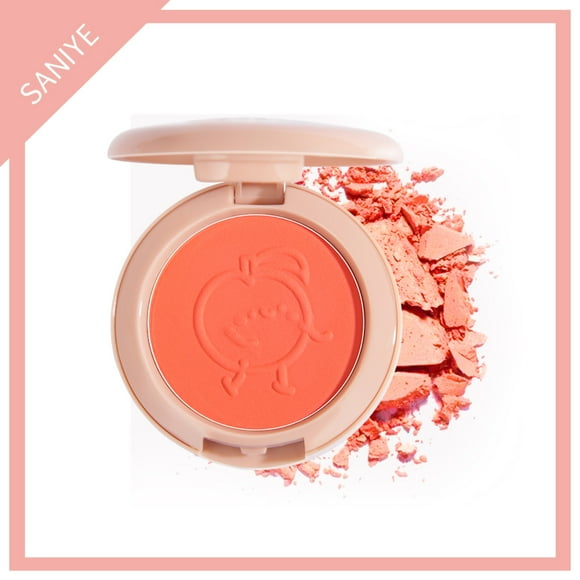 FcBaudy Lipstick for Women, Lip Stain, Lip Gloss 6 Colors Matte High-gloss Blush Rouge-border Nude Makeup Repair Powder The Complexion Blush makeup brush