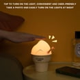 thumbnail image 3 of BOBOMTOI Night Lights for Kids Ice Cream Nightlight Bedroom Bed Pat Lamp USB Charging Children's Ice Cream, 3 of 4