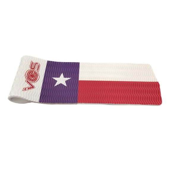 VOS Infinity Lounger Effusion Float for Adults, Ultra Buoyant Water Floats for Pools, Beaches, Lakes, Water Parks, 72" x 26" x 1.5"(Lone Star)