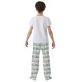 thumbnail image 5 of FORMRS Kids Pajama Pants with Pockets Size 9-10Y Boys Lounge Sleep Bottoms, Red Trains Pattern, 5 of 8