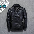 thumbnail image 2 of Boys Leather Jackets Studded Fashion Girls Motorcycle Kids Jacket, 2 of 7