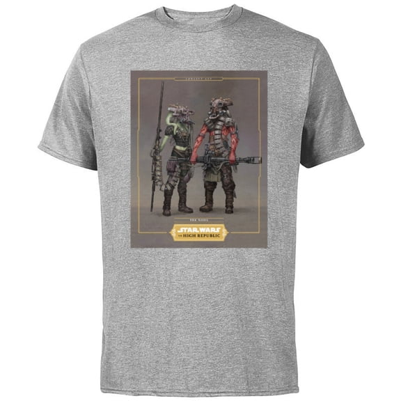 Star Wars The High Republic Concept Art The Nihil - Short Sleeve Cotton T-Shirt for Adults - Customized-Athletic Heather