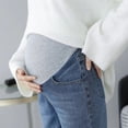 thumbnail image 5 of Korean Style Autumn Pregnant Women's Fashion Outwear Jeans Loose Straight Harun Denim Pants Casual Fashion Korean Denim Trousers, 5 of 6